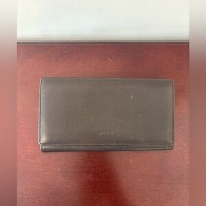 Furla brown leather wallet